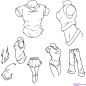 How to draw clothes