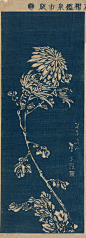 heaveninawildflower:

Woodblock print.  Katsushika Taito II, Chrysanthemum, circa 1830.
Wikimedia.
