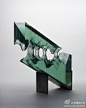 新西兰雕塑家Ben Young的玻璃雕塑作品
