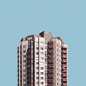 Stacked : ”Stacked” is an approach to the large post-war housing estates in Berlin, often built in form of tower blocks in a fairly identical fashion, however when looking closer you find a lot of variation.These buildings initially provided modern and af