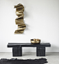 Charred Cedar Bench | MARTHA STURDY