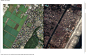 Google地图更新日本海啸照片对照图，滑动鼠标就可以看到前后差异。ABC新闻网。