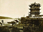民国时的大武汉：一百多年前的黄鹤楼，繁荣的大武汉！