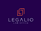 LAW OFFICE  L + L MONOGRAM minimalis luxury brand vector modern branding logo design law office legal office legal law elegant letter l letter logo monogram