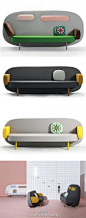 float沙发是纽约设计师karim rashid为西班牙家具品牌sancal设计的，这个设计由一系列柔软的、圆形的、多彩的形式元素穿插组合，创造了一个有趣的家具产品。它拥有一个巨大的椭圆形靠背和一个好似漂浮在地面上的坐垫，由四个木腿支撑。沙发弯曲、柔和的形态为使用者提供了自然而舒适的感受。