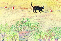 猫粒2010采集到日本插画师野地美树子Mikiko Noji