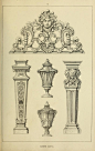 1889年出版的法国路易十五时期的家具图鉴... 来自复古迷 - 微博