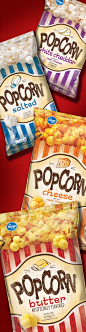 Popcorn - Packaging designed by Design Resource Center http://www.drcchicago.com/: 