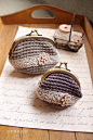 crochet purse