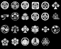 史上最全日本家纹、家徽 - 晴空一鹤 - 一轮明月照窗前
