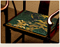 中式红木沙发椅子坐垫实木椅垫YG36太师椅餐椅圈椅垫茶桌茶椅坐垫-tmall.com天猫