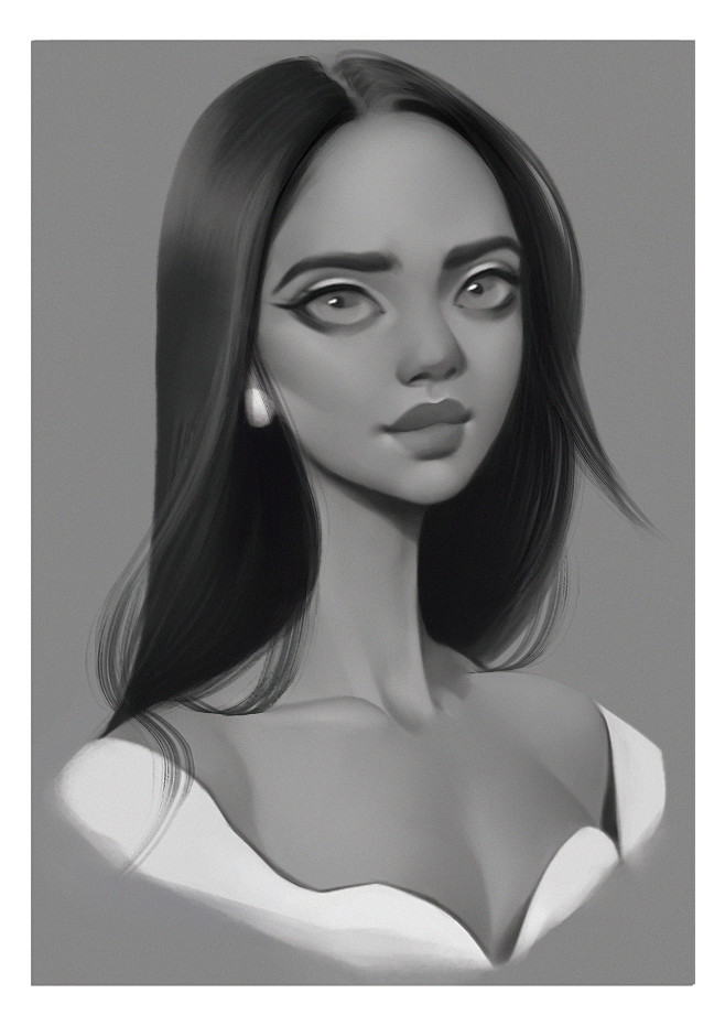 Twitch girl portrait...