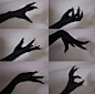 女巫、恶魔的手部参考图的手 - 半次元 - ACG爱好者社区