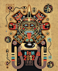 Mayas Spirit - Boom 2012 Art Print