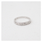 苏茉出品 符号纹理925纯银戒指戒圈 男女款 简单生活 小两口 礼物 原创 设计 新款 2013