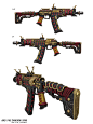 Call of Duty Mobile | Samurai & Wild West Gun Skins, yongs : Work done for TiMi Studios' Call of Duty Mobile!
These really challenged me creatively to use appropriate elements to help deliver the look and feel of the topic at hand.

Weapon skins were 