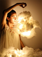 DIY Light clouds and 24 more  inspiring, easy and fun DIY projects for home decorating by lotina