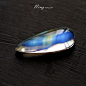 Ning Jewellery2.70ct顶级玻璃体彩虹月光石