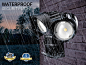 Hyperikon LED Security Light, Black, 30W (125W Equivalent) Outdoor Motion Sensor Light, 2700lm, 5000K (Crystal White Glow), Waterproof IP65 & UL, 40Â° Beam Angle, CRI 80+, Adjustable Head, 120v, - - Amazon.com