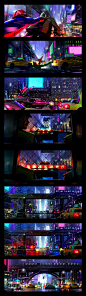 #蜘蛛侠：平行宇宙# 的一些color/lighting keys by Peter Chan. 以及他的一些个人作品。
Peter Chan是一位色彩非常美的一位艺术家，颜色明亮通透甚是好看。
养乐多都能给你画出丰富的光色和无限的美感。
color keys 是学习色彩的非常好的一个方式，因为它只注重光色，通过color keys可以用最高的效率了解色彩并做大量的练习，推荐给大家。