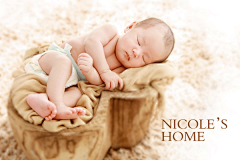 妮可的家儿童摄影采集采集到# NICOLE'S Baby — 百天照 #