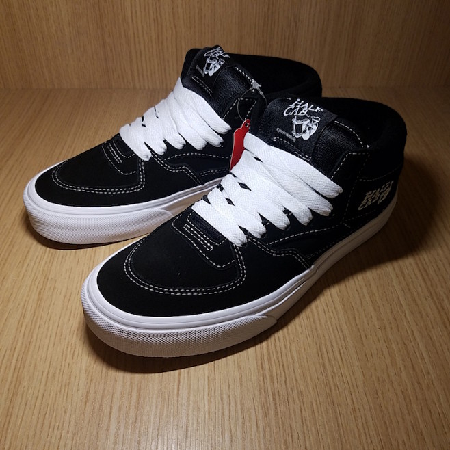 vans/范斯经典款黑白half cab...