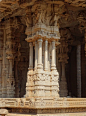 Playing pillars, Hampi, Karnataka, India: