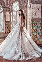 galia-lahav-spring-2018-bridal-strapless-sweetheart-neckline-heavily-embellished-bodice-romantic-princess-blush-c(2)