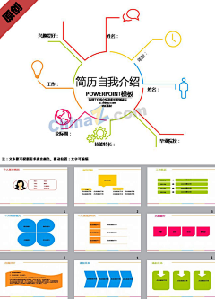 华容道的风格采集到求职_简历模板