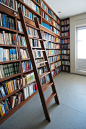 65款家庭图书馆设计，将墙面空间利用到极致_酷家乐