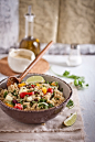 Quinoa Salad with Ricotta and Garam Masala Dressing | Playful Cooking #采集大赛#