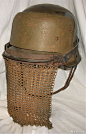 一战时期德军防破片护具，不少是采取锁子甲或者锁子片甲结构，应该是受到了中东地区铠甲造型的启发。 ​​​​