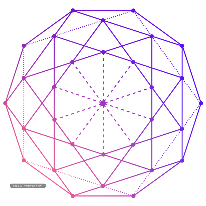 终极神圣抽象几何矢量图形设计元素_PNG...