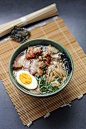 Like most great ramen dishes, this is a time consuming recipe in order to allow for the flavors to develop. The long process results in a really amazing noodle soup bowl with beautiful robust flavor.: 