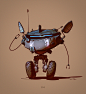 Amusing Robot's, Ruslan Safarov : Unannounced project I did year ago for friends team. Perhaps in the future it will continue :)<br/>My role is to  create some concepts of amuse and funny robots, with wild & uncared-for appearance.   They have s