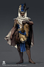 Assassin's Creed Origins Concept Art by Jeff Simpson | Concept Art World : Concept artist and illustrator Jeff Simpson has posted some of the character concept art pieces he created for Assassin’s Creed Origins while working at Ubisoft Montreal. Be sure t