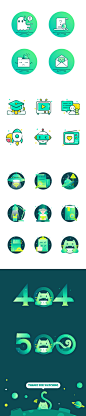 Icons&Illustrations_1003 : ICONS&ILLUSTRATIONS(GREEN)