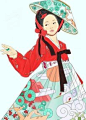 【韩国美女和传统服饰】噢买雷帝嘎嘎，心水，自己再发一次。(*^__^*)