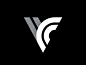 VC c v vc logotype typography letter monogram symbol mark logo