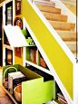色彩鲜艳的梯子，强大的储物功能！,梯子,储物,色彩鲜艳,楼梯,柜子