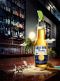 Corona on Behance
啤酒 沙滩海 清吧