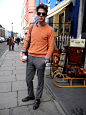 Martin Hansson - American Apparel Shirt, Soft Goat Knitwear, Cos Trousers, Daniel Wellington Watches, Whyred Shoes - 20120223