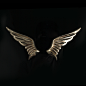 汽车标志贴标车头车尾相贴标3D金属个性改装魔鬼天使之翼翅膀车贴-tmall.com天猫