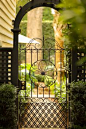 Garden Gate, Charleston, SC© Doug Hickok All Rights Reserved