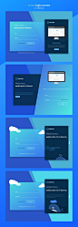 This project contains a few screens that were designed to increase new user acquisitions by offering them an experience that breaks away from the traditional enterprise visual aesthetics. Enjoy!