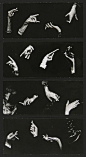 Pierre Gassmann - Hommage à  Man Ray, Mains à la cigarette, ca. 1940. S)