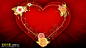 情人节视频红色的心形视频背景LED片头_婚庆视频素材_素材风暴(www.sucaifengbao.com) #视频# #素材#