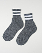 American Vintage Stripe Socks - Grey
美式复古条纹棉袜