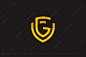 Letter G Shield Logo