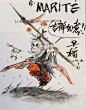 "百种松风"--早稻北京现场签绘和复制画展 - 长微博